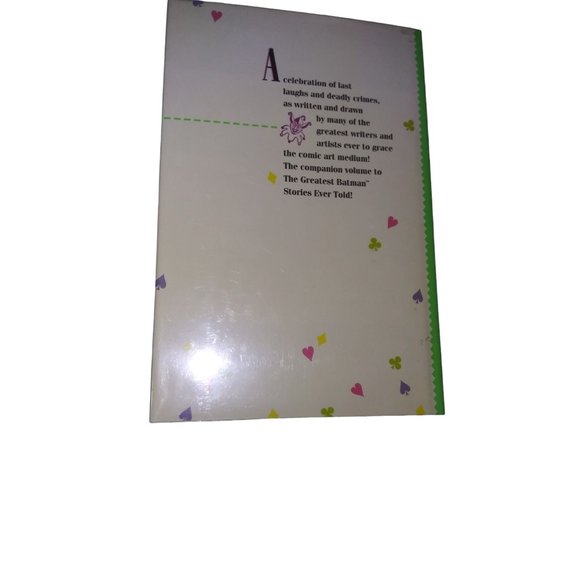 VTG The Joker DC Comics The Greatest Story Ever Told Hardcover Book 1988 - Picture 2 of 12